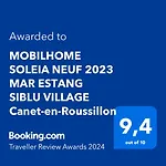 Mobil-home Soleia Mar Estang Siblu Village Front De Accès Privé Clim 2 Sdb 4* Canet-en-Roussillon