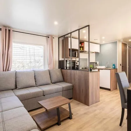 Kemp Mobil-home Soleia Mar Estang Siblu Village Front De Acces Prive Clim 2 Sdb