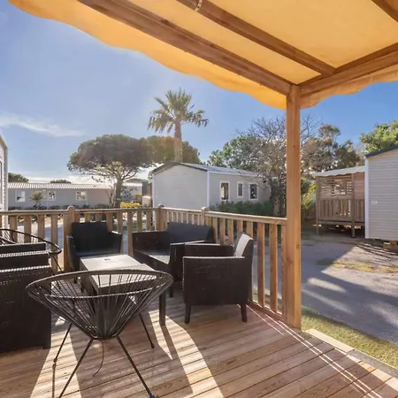 Mobilhome Soleia Neuf 2023 Mar Estang Siblu Village Campsite Canet-en-Roussillon