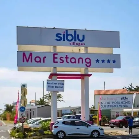 Kamp alanı Mh Front De Mar Estang Siblu Acces Prive Clim 2 Sdb 4*