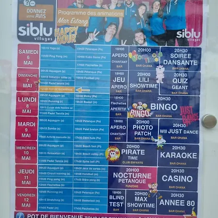 Mh Front De Mar Estang Siblu Acces Prive Clim 2 Sdb Kamp alanı 4*