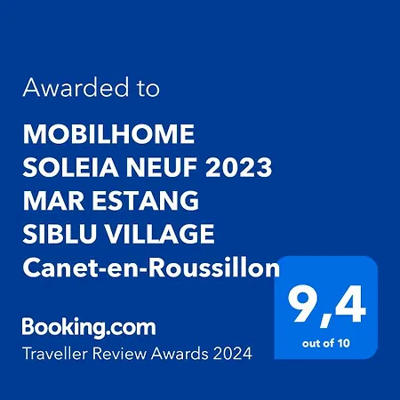 Mobil-home Soleia Mar Estang Siblu Village Front De Acces Prive Clim 2 Sdb 4* Canet-en-Roussillon